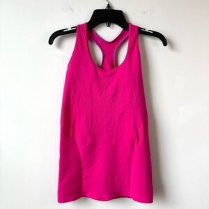 Ivivva By Lululemon Seamless Racerback Tank Top Hot Pink 12 Girls